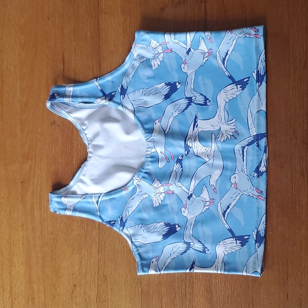 Black Milk Clothing Seagull Top Size M